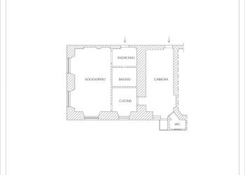 Planimetria - Trilocale Portofino - foto 11