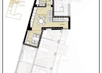 Planimetria - Loft Via Belfiore, Torino - foto 4