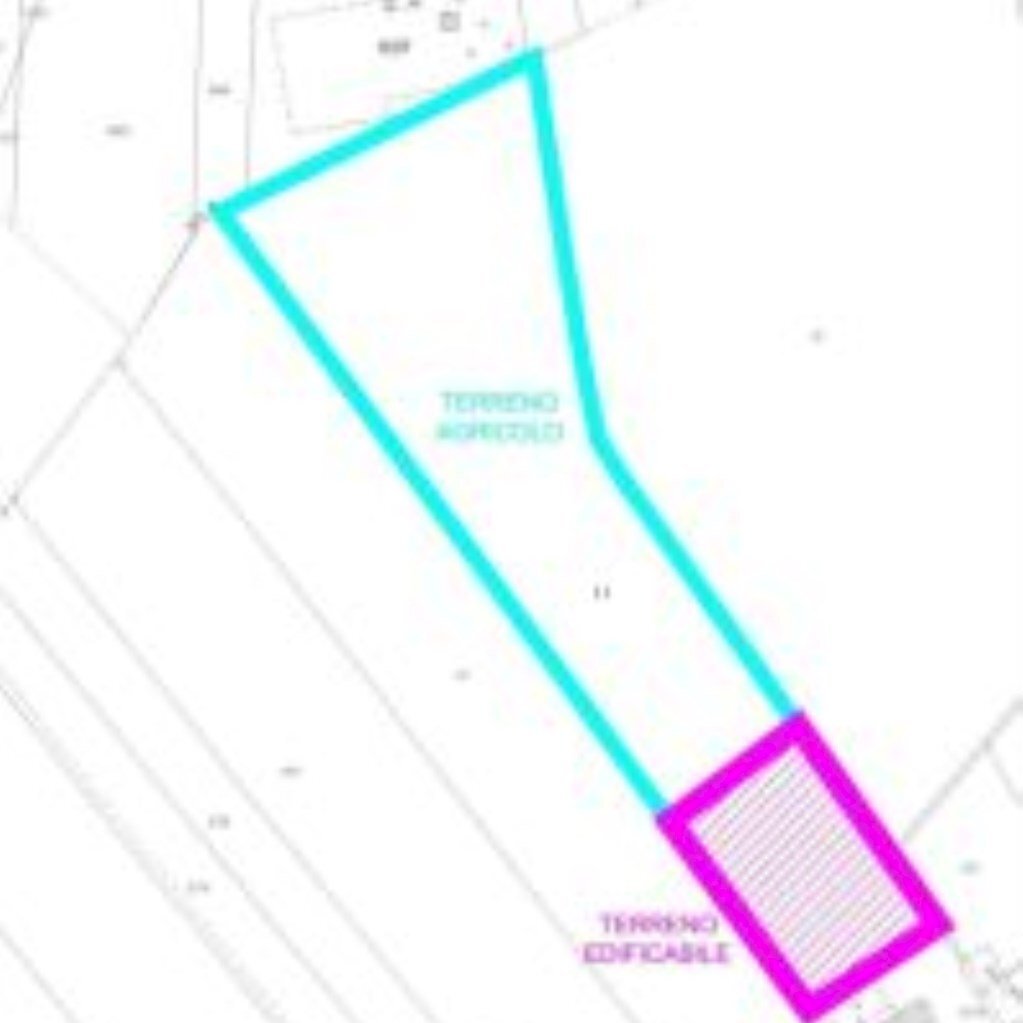 Terreno edificabile Cascina Bramardi, Cervasca - planimetria 1