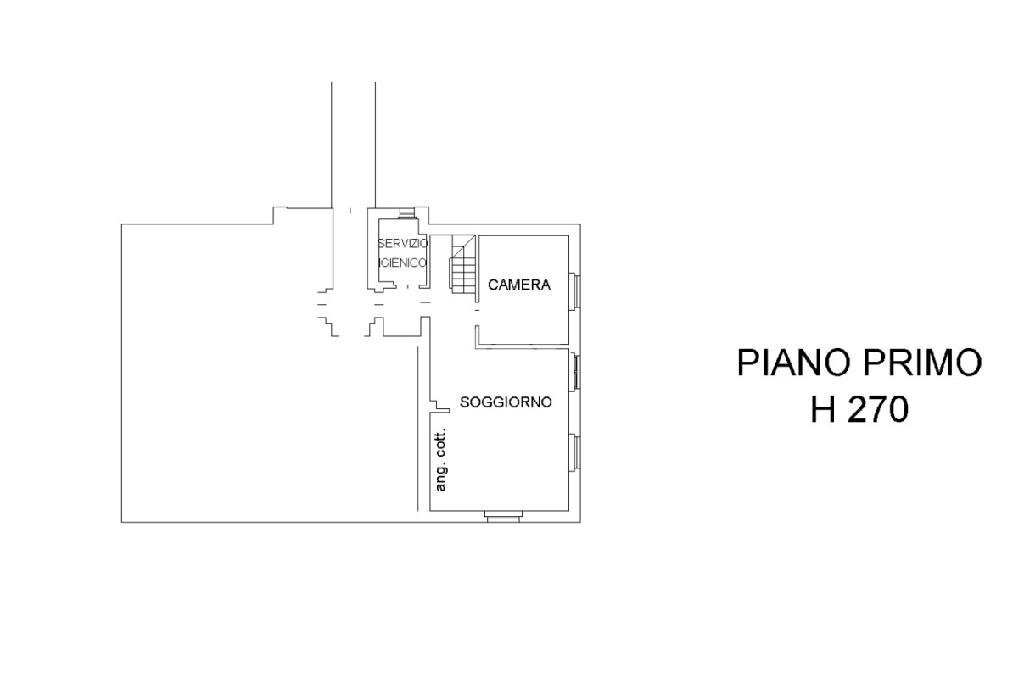 Three-room apartment Via Emilia Est, Parma (neighborhood San Lazzaro) - floor plans 1