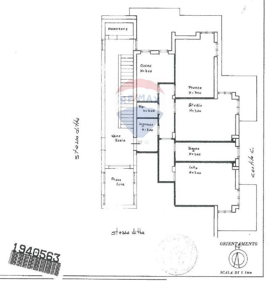 Pianta 2D - Appartamento Via Carnazza
 
17, Tremestieri Etneo - planimetria 1