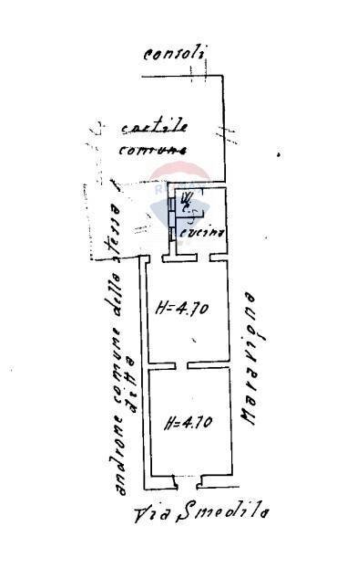 Pianta 2D - Quadrilocale Via Caduti Del Lavoro
 
138, Catania - planimetria 1