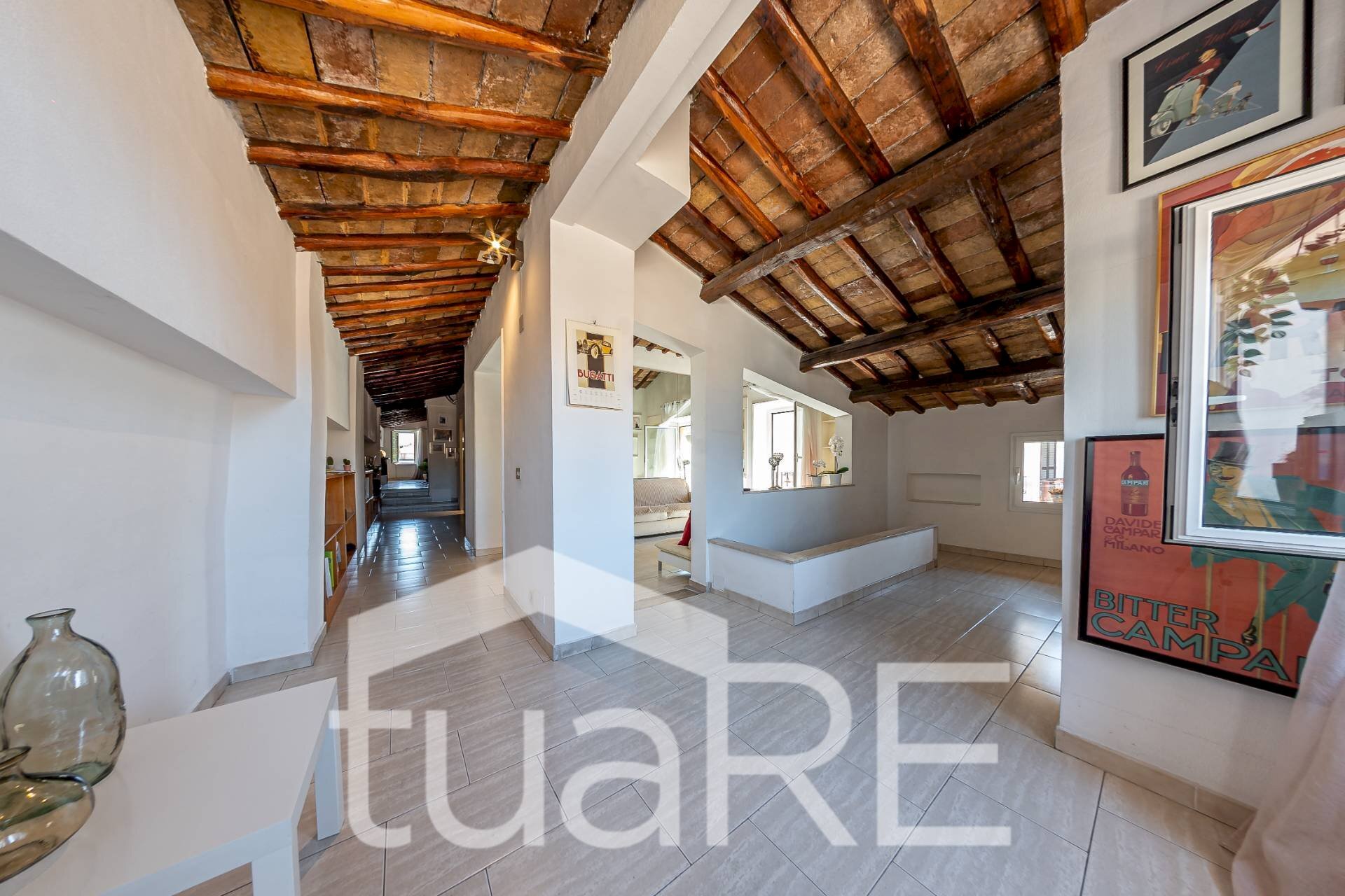 Foto 2 - Three-room apartment Piazza Di San Cosimato, Roma - photo 2