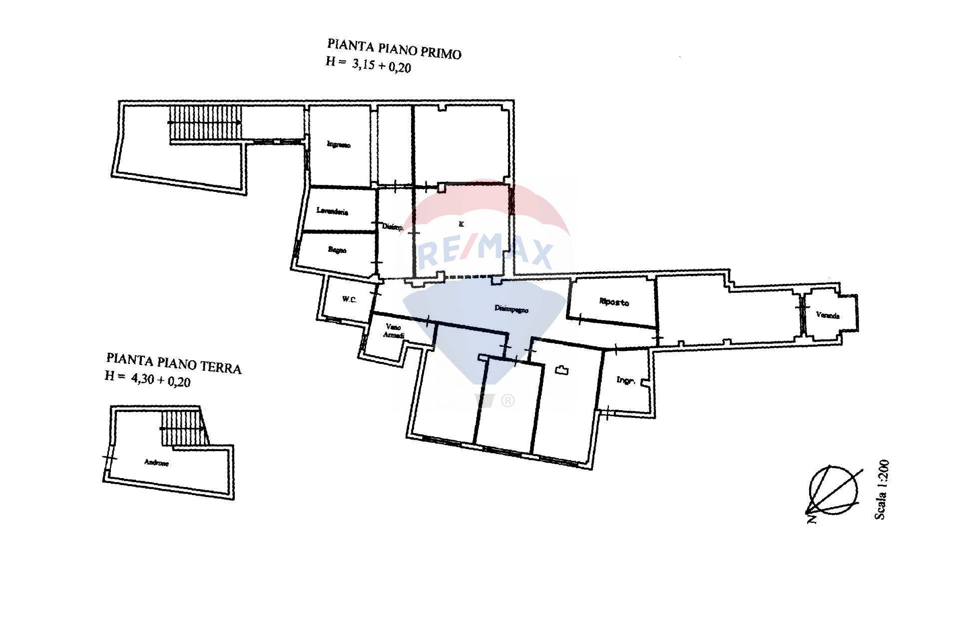 Pianta 2D - Appartamento Mazara del Vallo - planimetria 1