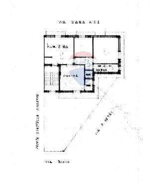 Pianta 2D - Appartamento via Zara
 
61, Ragusa - planimetria 1