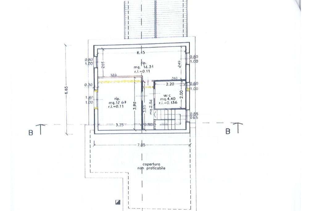 Villa Via del Daino, Rimini - planimetria 1