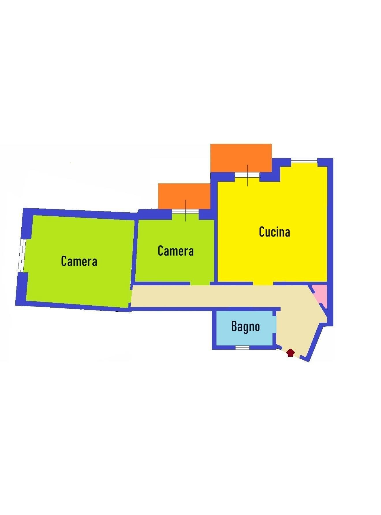 Foto 27 - Appartamento Via Villini Ambrogio Negrone, Genova - planimetria 1