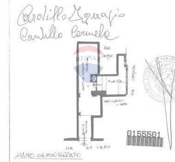 Pianta 2D - Box Via De Caro
 
83, Catania - planimetria 1