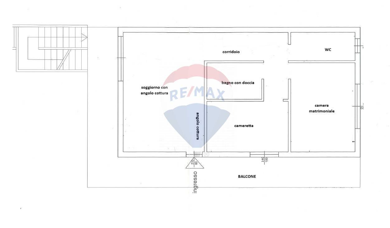 Pianta 2D - Attico Via San Cipriano
 
9/D, L'Aquila - planimetria 1
