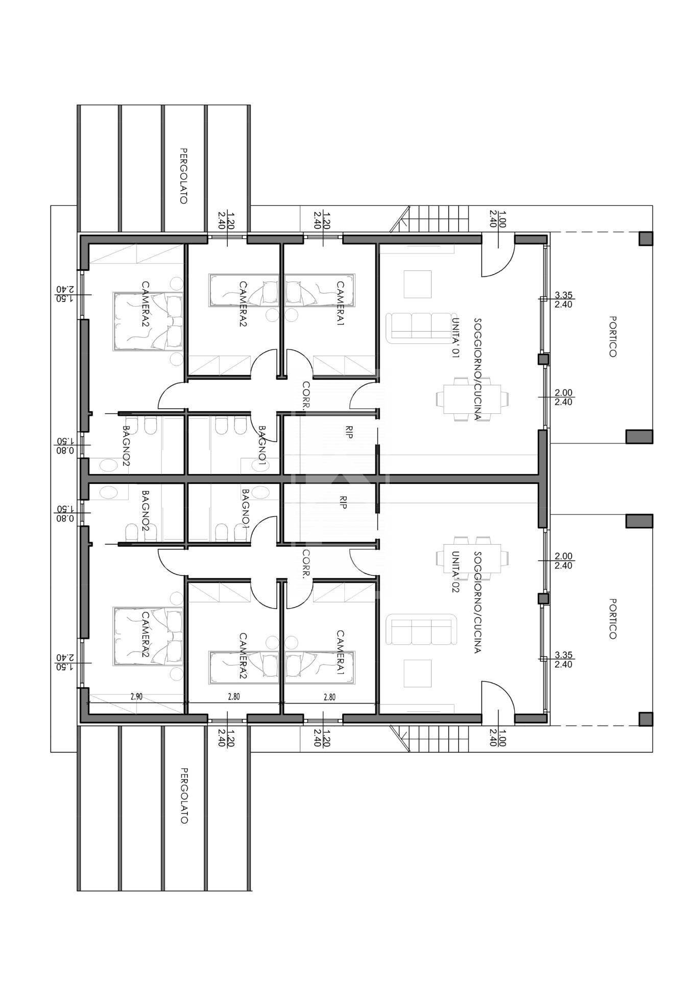 Foto 38 - Casa semi indipendente via Ungaretti
 
sn, Puegnago sul Garda - planimetria 1