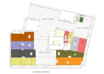 Planimetria - Box via Riva di Reno, 60, Bologna (zona Centro Storico) - foto 14