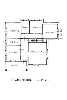 Villa via Enzo Ferrari, 3a, Brusimpiano - planimetria 1