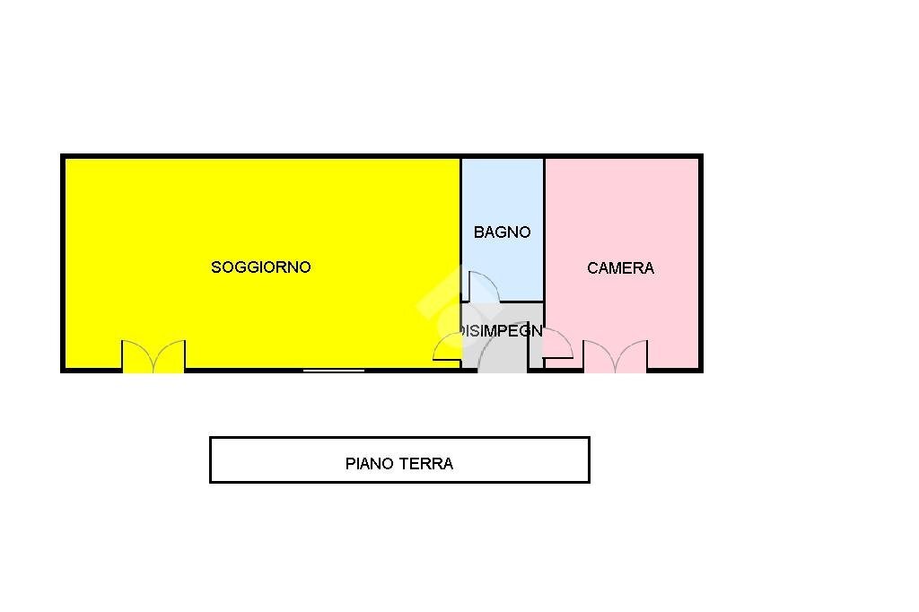 Villa Via Gino Grazioli, Nole - planimetria 1