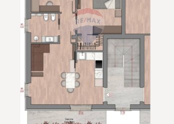 Pianta 2D - Trilocale VIA DELLE GRAZIE
 
21, Albuzzano - foto 9