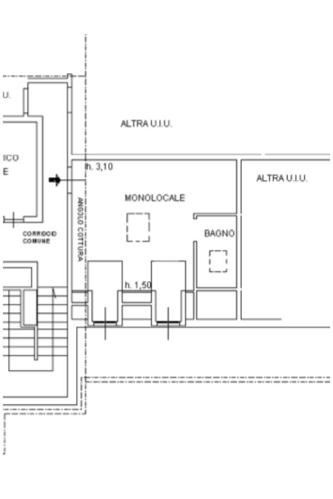 Monolocale Via Marco Polo, Andora - planimetria 1