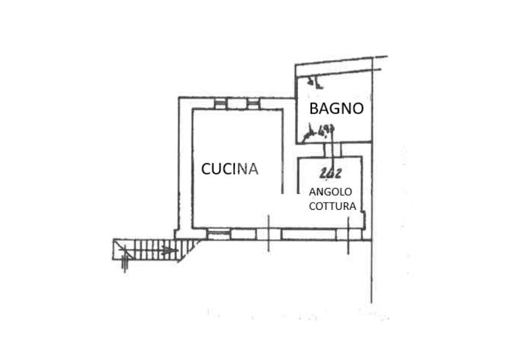 Casa semi indipendente Via Aragno, Barge - planimetria 1