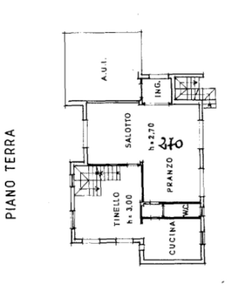 Villa via viale roma, Cesenatico - planimetria 1