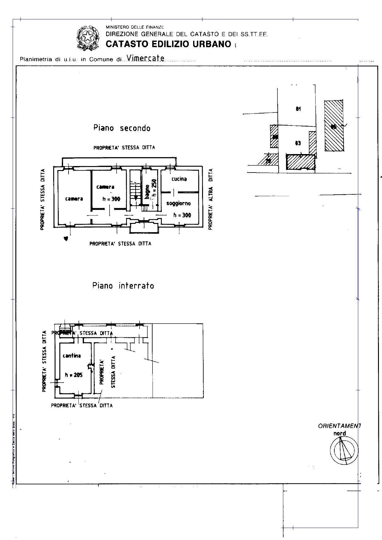 Foto 14 - Trilocale Vimercate - planimetria 1