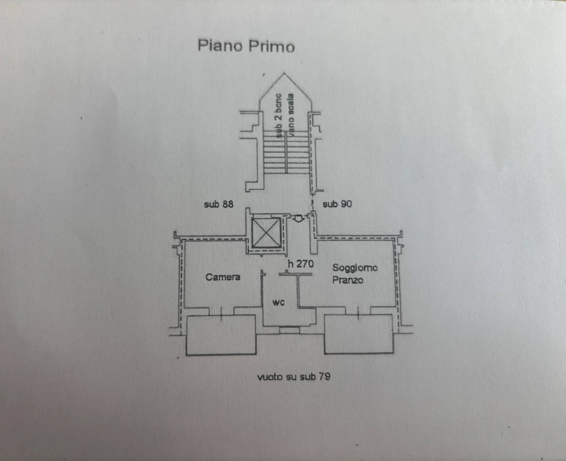 Foto 22 - Bilocale Alessandria - planimetria 1