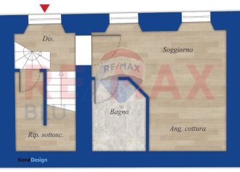 Pianta 2D - Bilocale Via Monte Grappa
 
55, Marcellina - foto 19