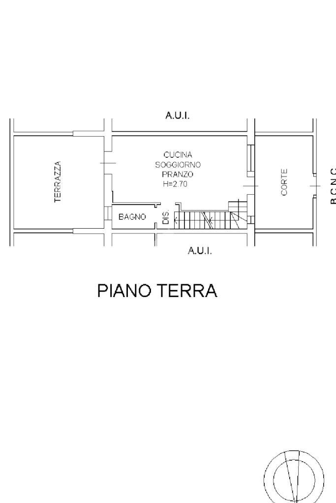 Terraced Villa Via Claudio Monteverdi, Cesena - floor plans 1