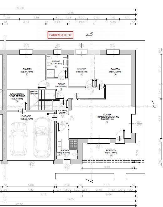 Foto 14 - Semi-detached house Via Stradelle
 
0, Pordenone - floor plans 1