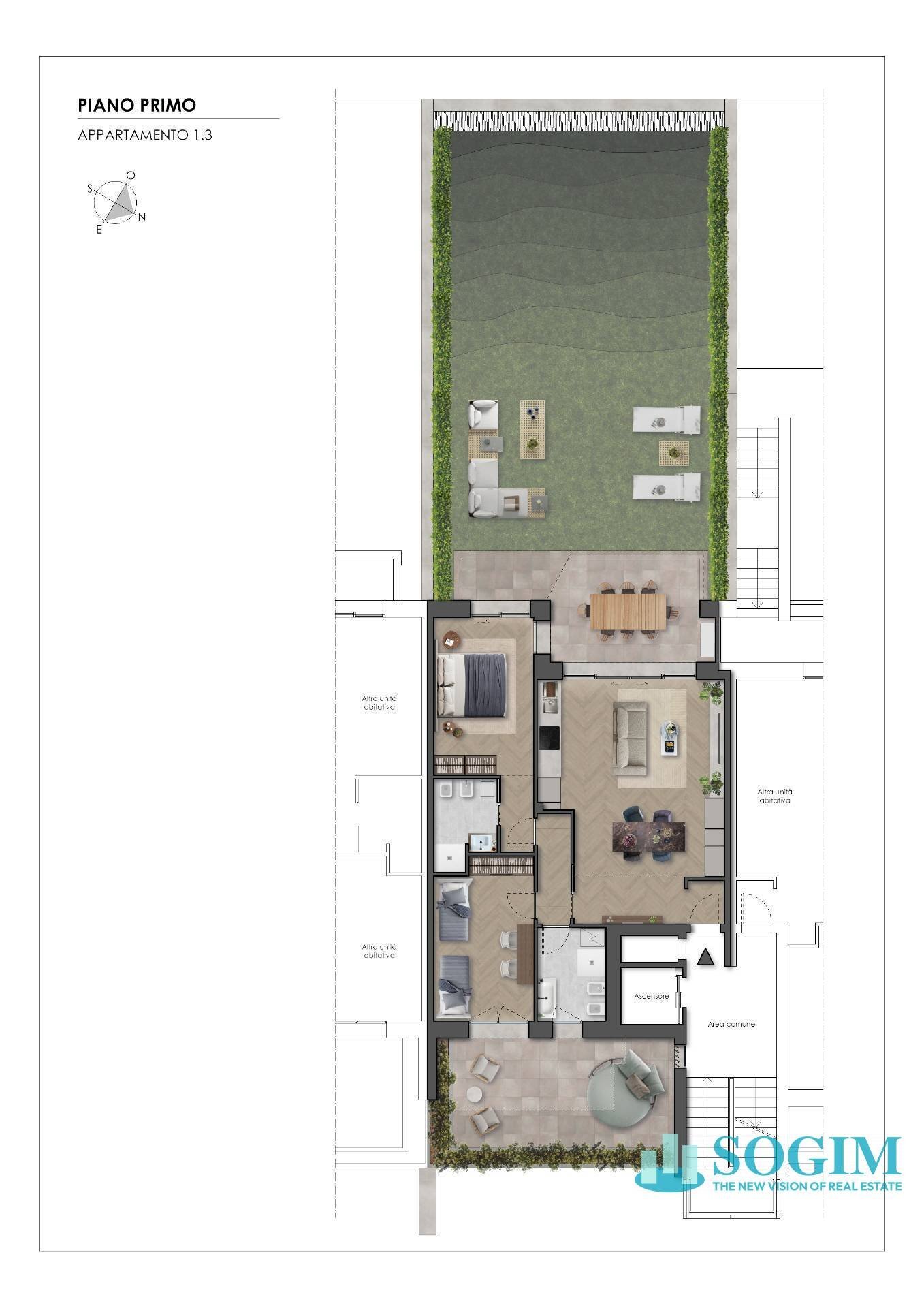 Foto 16 - Trilocale via Medici
 
21, Monza - planimetria 1