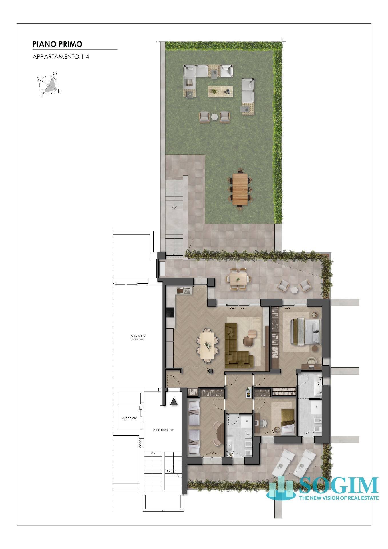 Foto 17 - Quadrilocale via Medici
 
21, Monza - planimetria 1