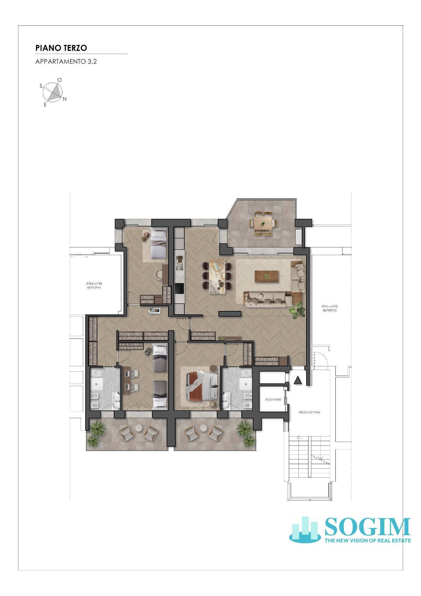 Foto 17 - Quadrilocale via Medici
 
21, Monza - planimetria 1