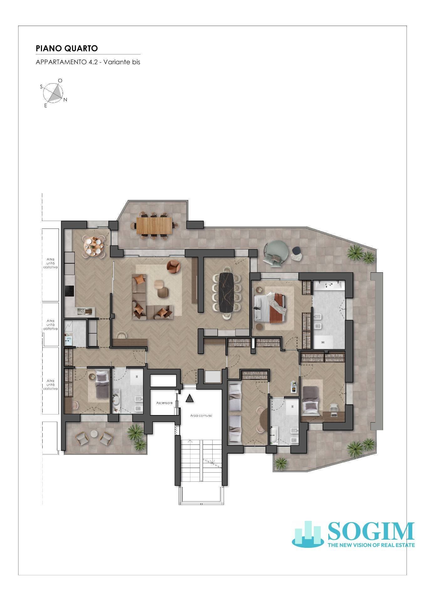 Foto 17 - Appartamento via Medici
 
21, Monza - planimetria 1