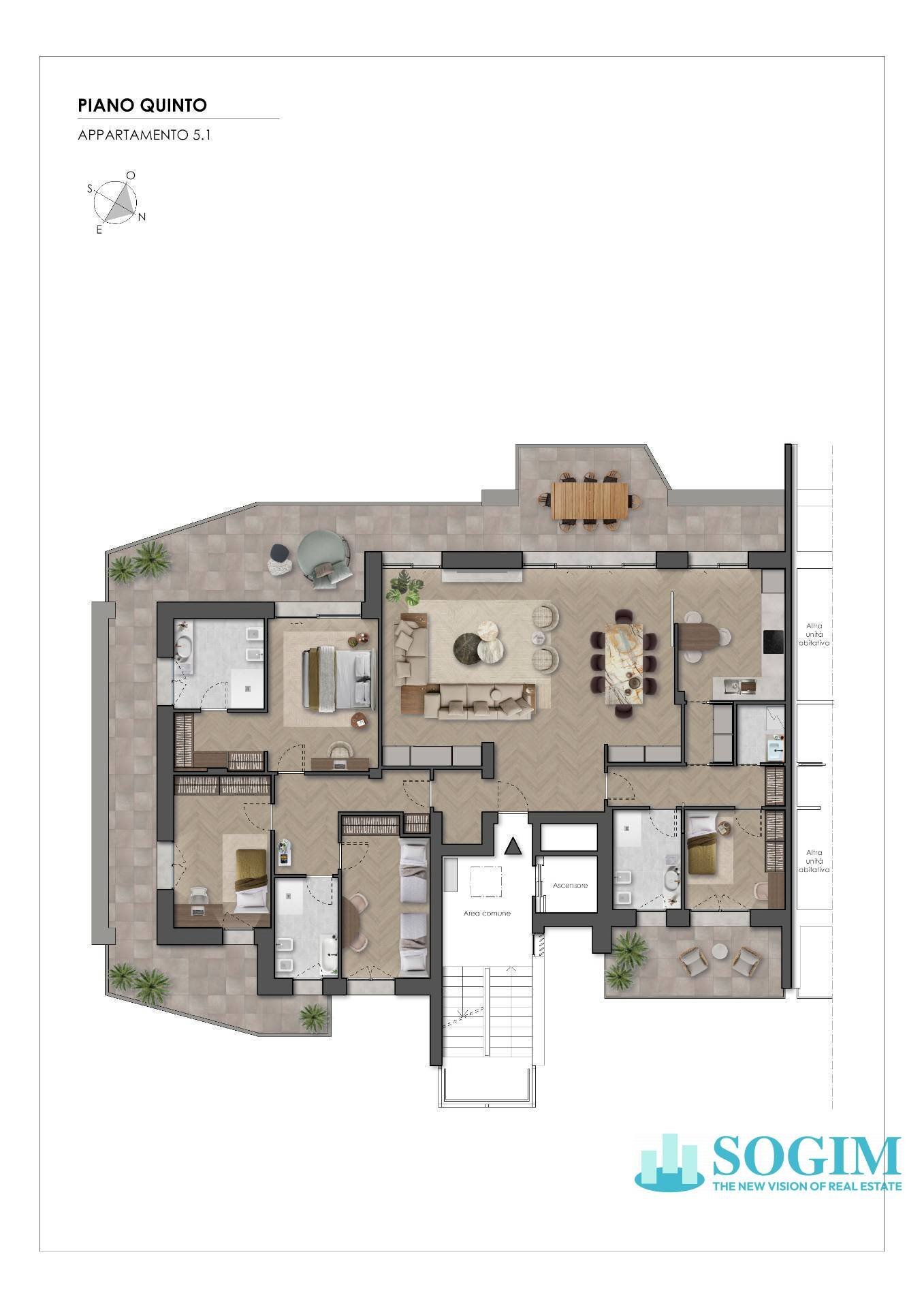 Foto 17 - Attico via Medici
 
21, Monza - planimetria 1