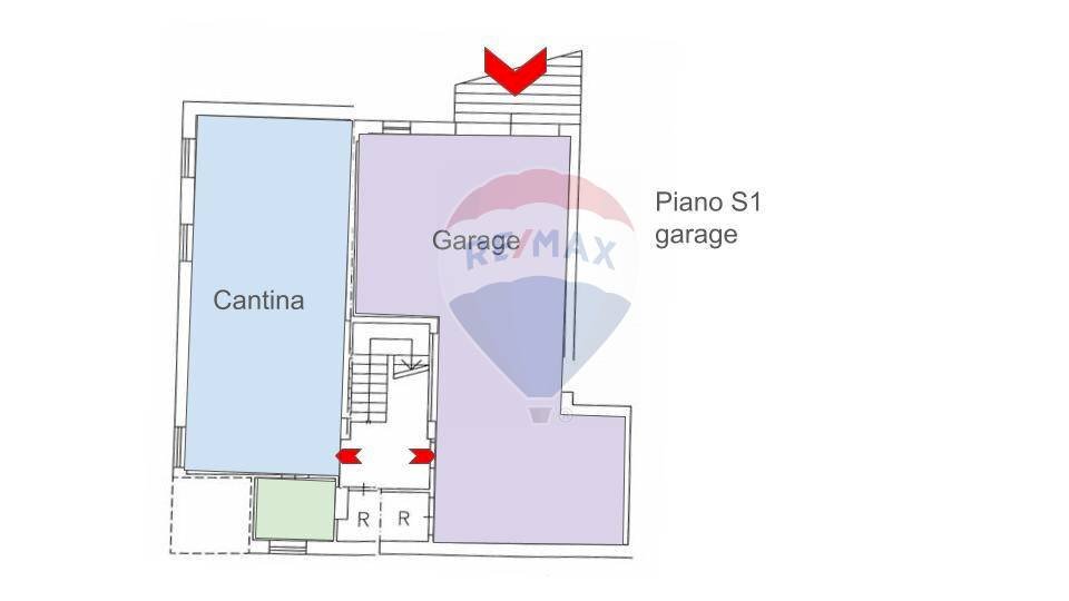 Pianta 2D - Casa indipendente via Salvia
 
23, Scicli - planimetria 1