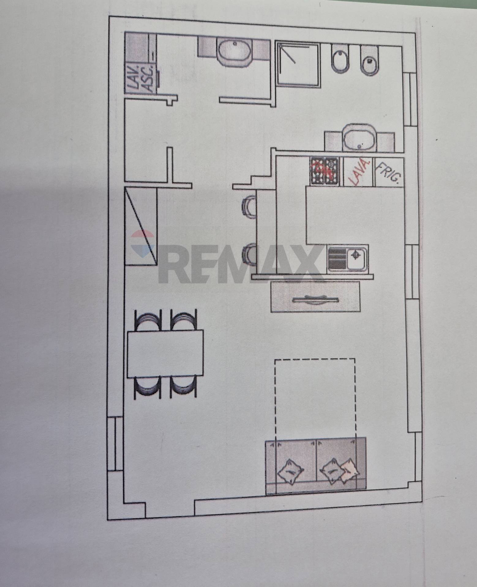 Pianta 2D - Locale Commerciale Via Andrea Costa
 
16, Asola - foto 1