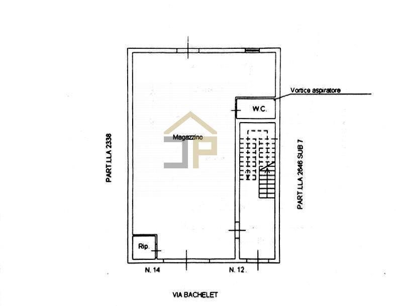 Piano Terra - Casa indipendente Via Vittorio Bachelet
 
12-14, 12 - 14, Partinico - planimetria 1