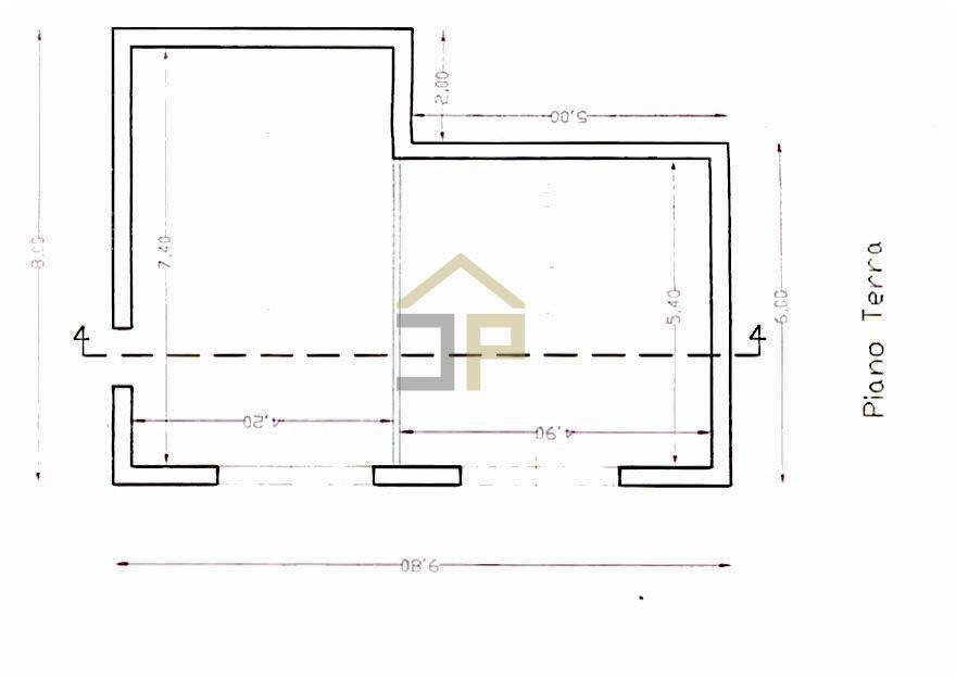 dépendance - Villa Contrada Bosco Falconeria, Partinico - floor plans 1