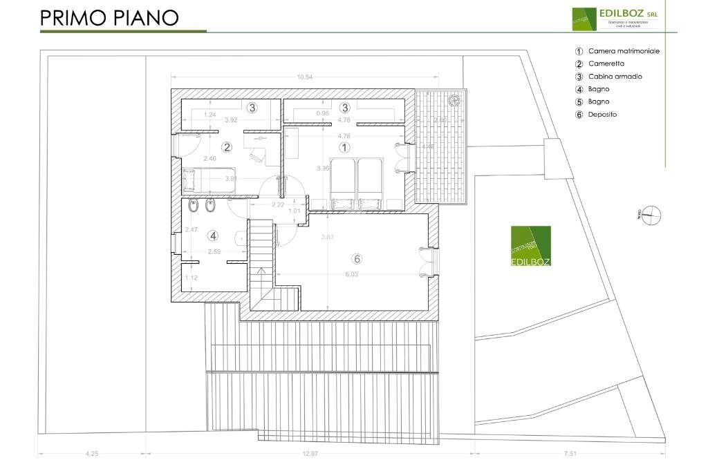 Villa Via Gaidano, Vinovo - floor plans 1