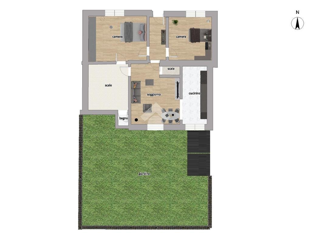 Casa indipendente Via padre lanteri, Carignano - planimetria 1