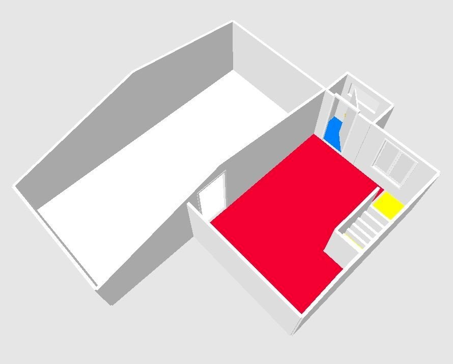 Quadrilocale Via canepa, Genova (zona Crevari) - planimetria 1