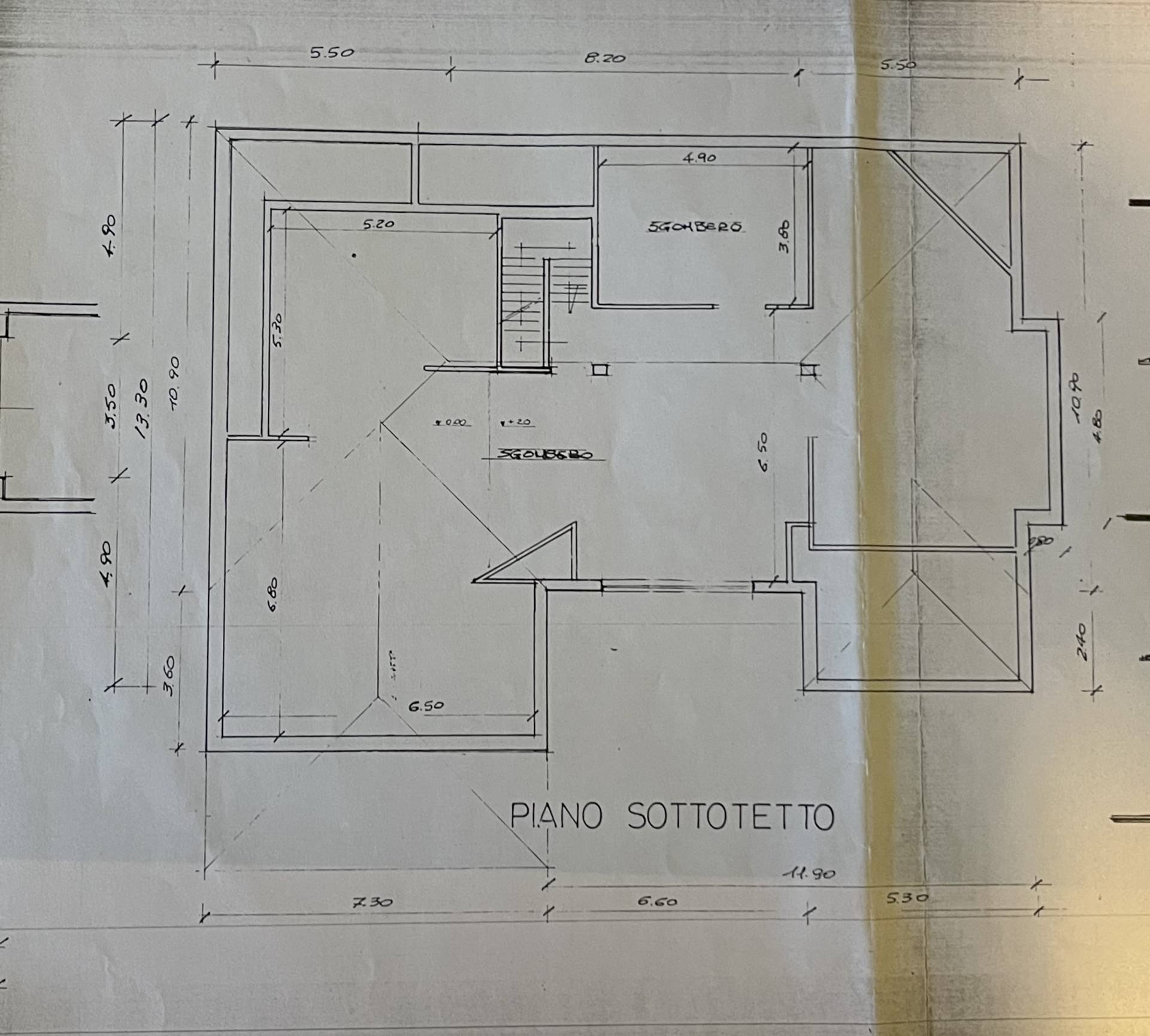 Foto 46 - Villa Pietra Marazzi - planimetria 1