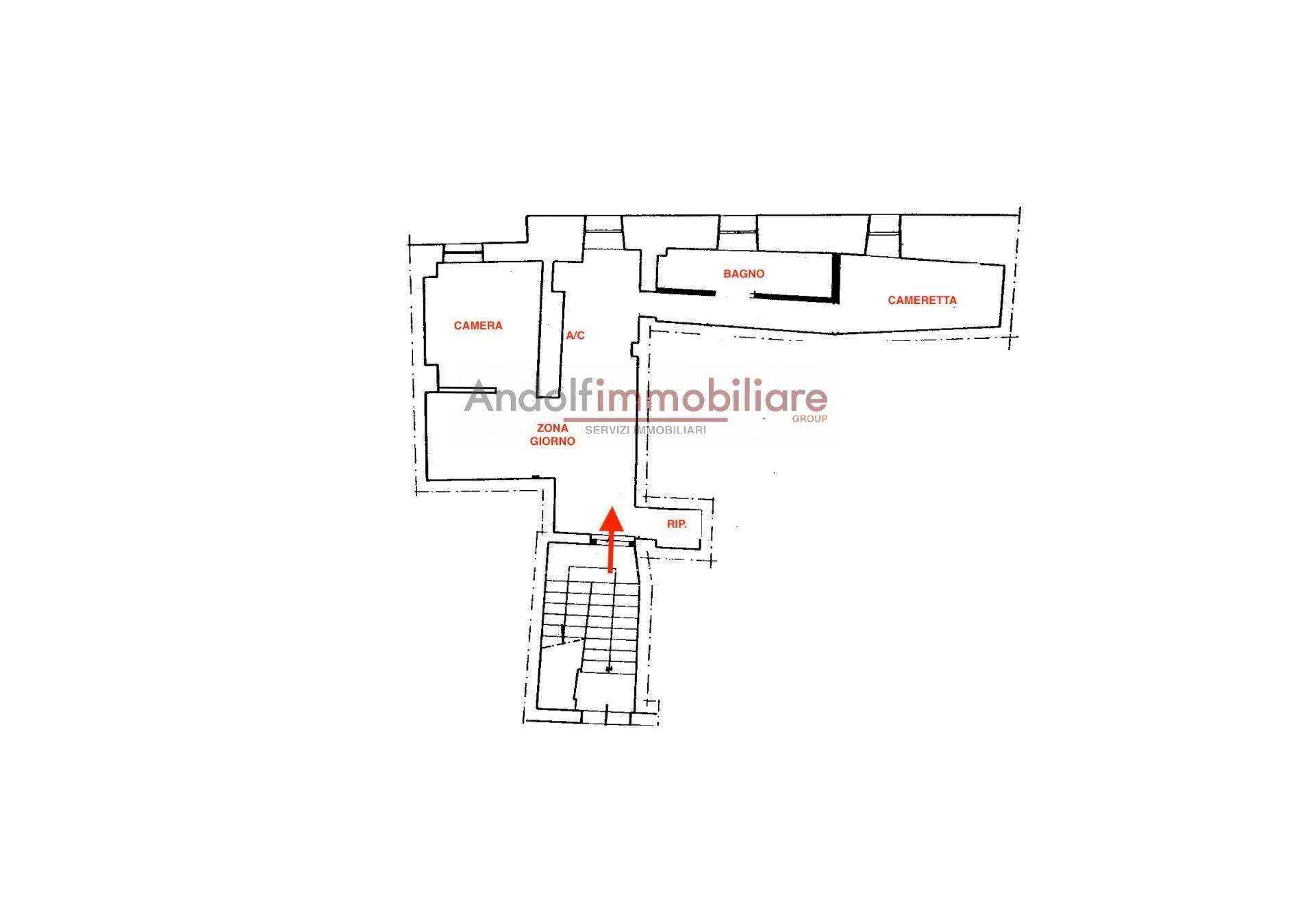 Foto 11 - Three-room apartment Via Indipendenza
 
450, Gaeta - floor plans 1