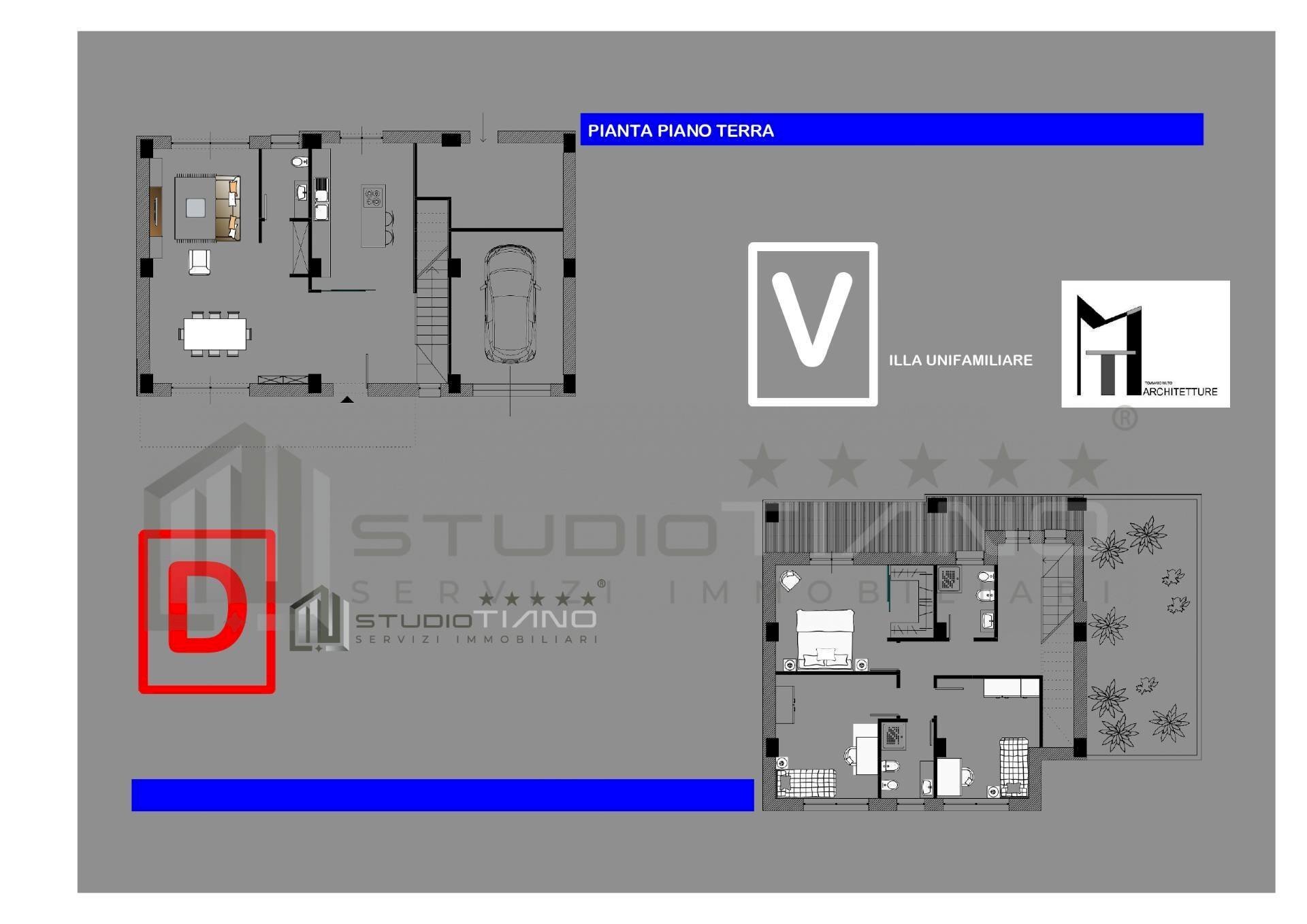 Foto 8 - Villa via campania, Rende - floor plans 1