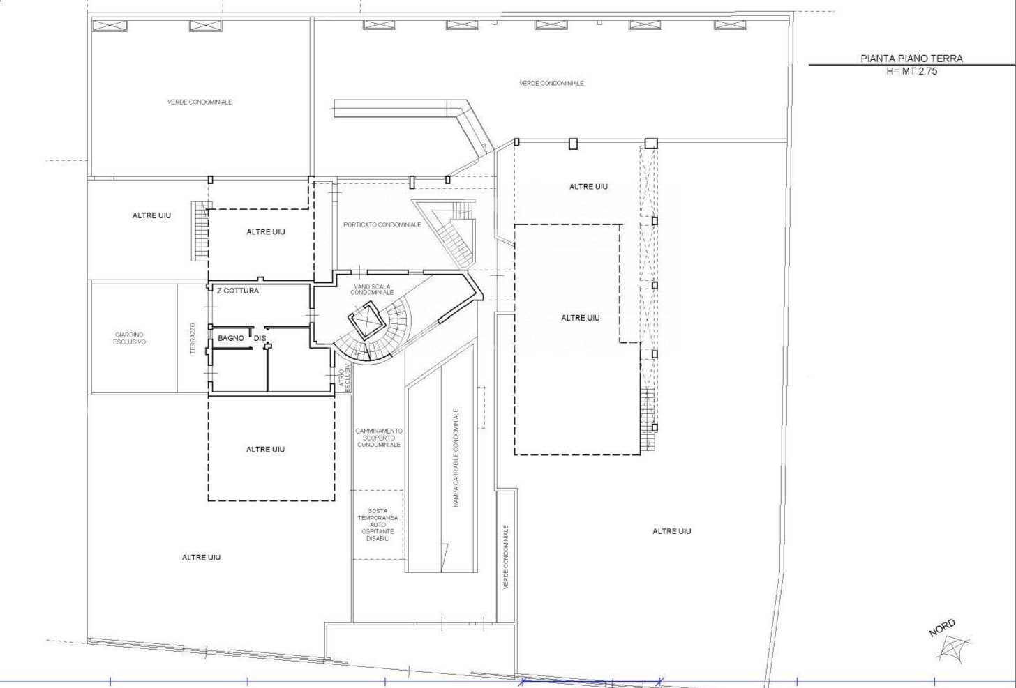 Foto 22 - Trilocale Via Taranto Santo Spirito
 
14/6, Bari - planimetria 1