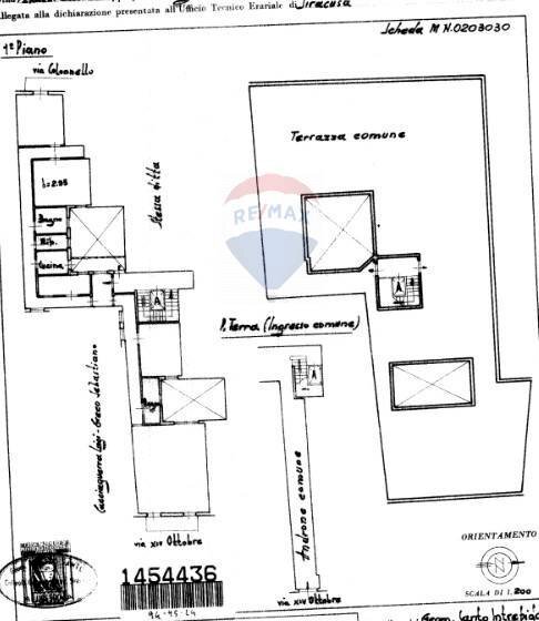 Pianta 2D - Appartamento via XIV ottobre
 
54, Augusta - planimetria 1