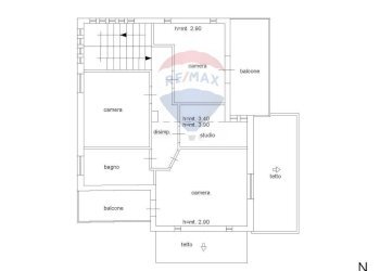 Pianta 2D - Villa Contrada Vina, Capo d'Orlando - foto 96