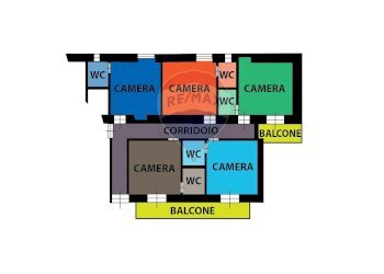 Pianta 2D - Appartamento via Fondolillo, Serrara Fontana - foto 21