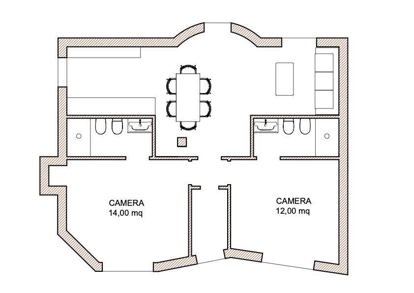 Foto 18 - Villa Via Meestrale, Sant'Anna Arresi - floor plans 1