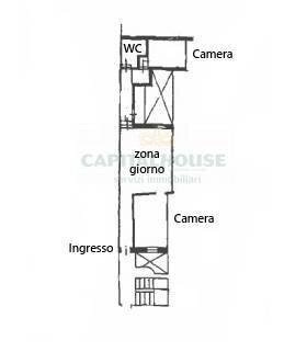 Foto 26 - Three-room apartment Via San Carlo, Bologna - floor plans 1