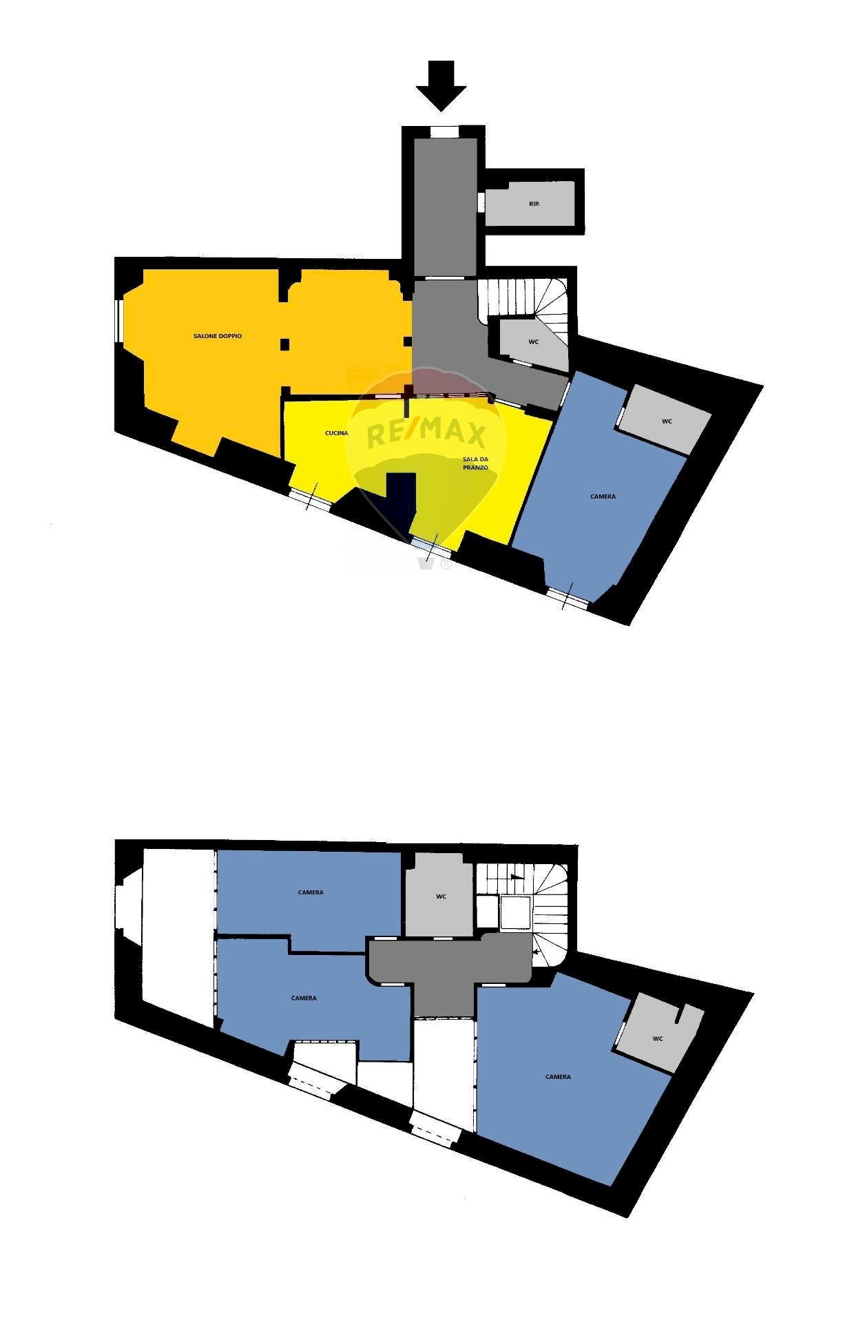 Pianta 2D - Apartment Via Mergellina
 
23, Napoli - floor plans 1