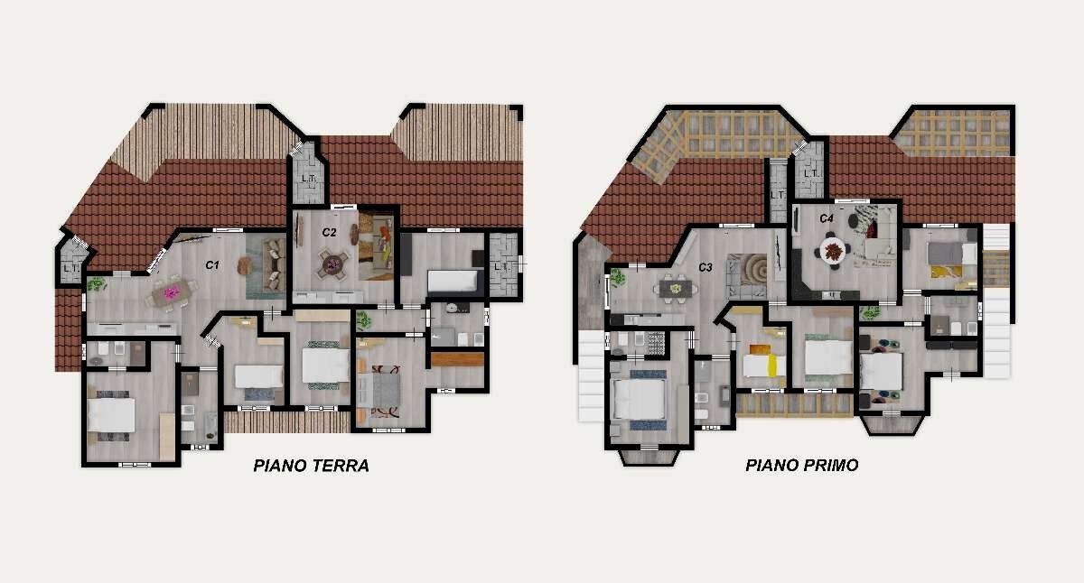 Quadrilocale via Piemonte, Budoni - planimetria 1