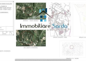 Planimetria - Terreno edificabile Santa Teresa Gallura - foto 7